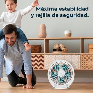 Cecotec Ventilador de Suelo Cuadrado Box Fan Energ