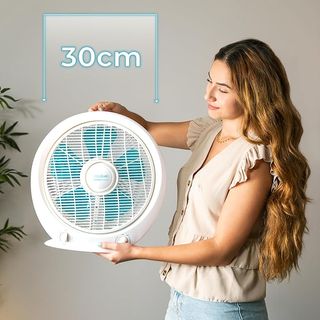 Cecotec Ventilador de Suelo Cuadrado Box Fan Energ