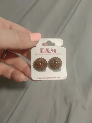 Pendientes OPIA dorados multicolor