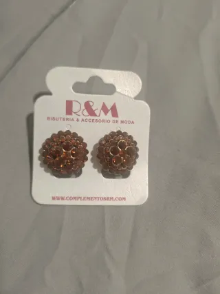 Pendientes OPIA dorados multicolor