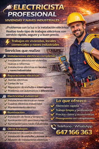 Electricista en Blanes