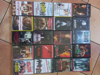 Lote Películas DVD Acción, Terror, Suspense