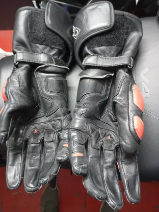 Guantes Dainese Druid M Negro/Rojo