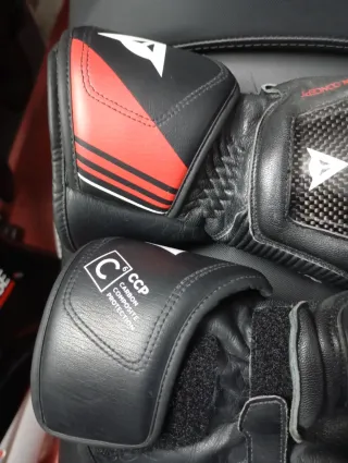 Guantes Dainese Druid M Negro/Rojo