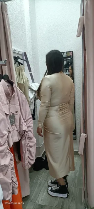 Vestido fiesta talla única