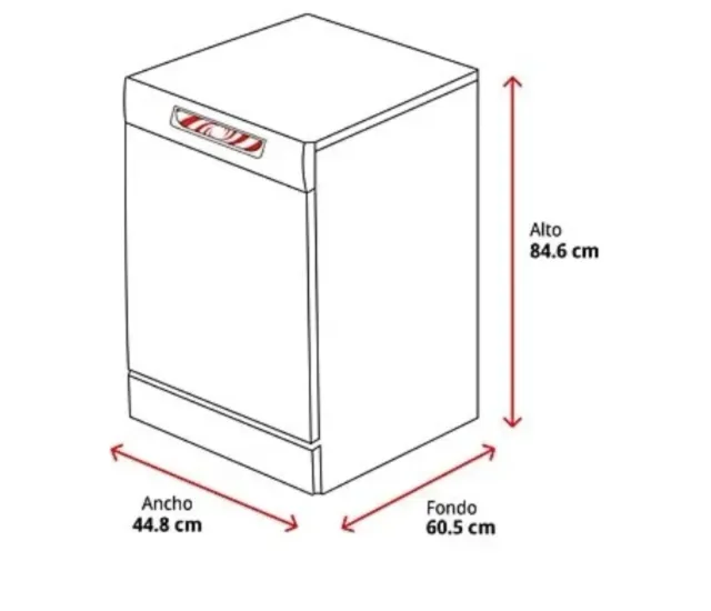 Lavavajillas Candy CFIC7580FW 10 servicios