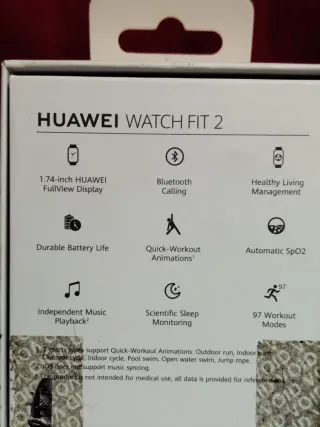 Huawei Watch Fit 2 Negro