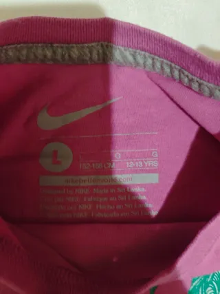 Camiseta Nike niña manga larga