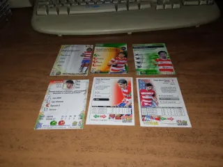 GRANADA C.F.  FICHAS DE 2011 A 2016