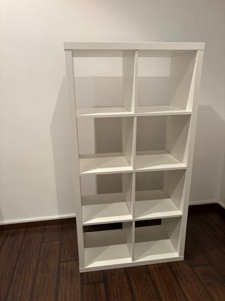 Estantería modular blanca Ikea