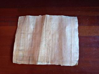 Papiro Egipto: Pirámides y Esfinge