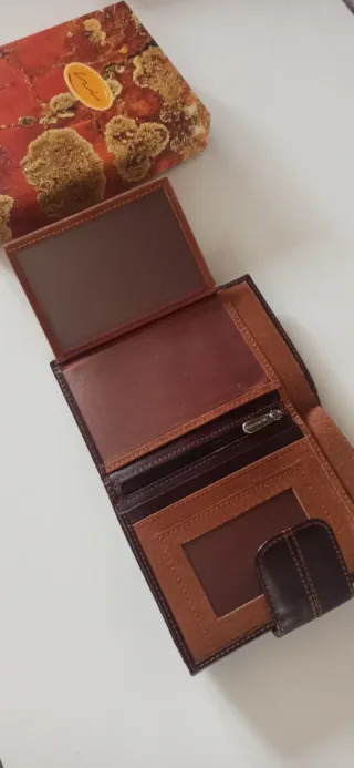 ​Billetero PIEL Salvadores - NUEVO (Made un Spain)