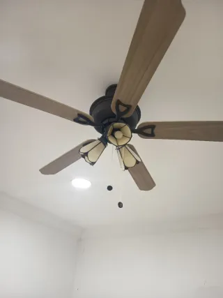Lámpara Ventilador de techo Tiffany