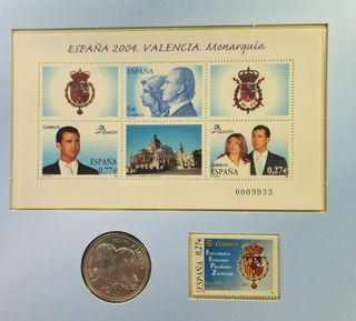 Moneda 12€ Plata 2004 Boda Felipe y Letizia