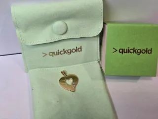 Colgante Corazón Oro 18k 1.84gr QUICKGOLD