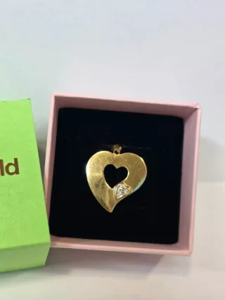 Colgante Corazón Oro 18k 1.84gr QUICKGOLD