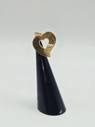 Colgante Corazón Oro 18k 1.84gr QUICKGOLD