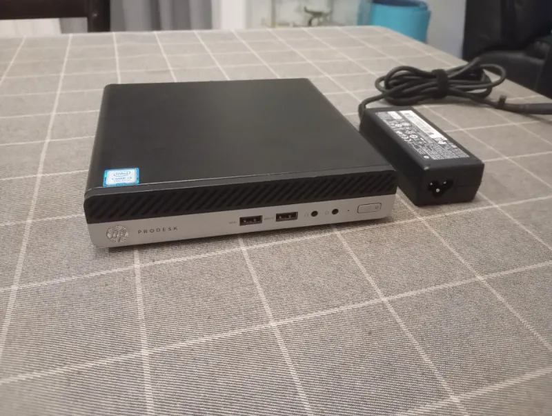 HP ProDesk 400 G3 i3-7100T 8GB RAM 256GB NVMe