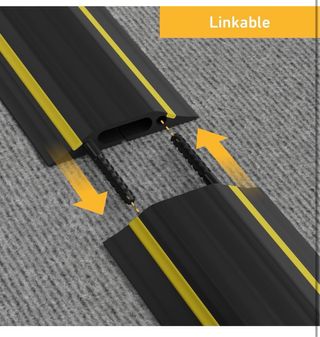 D-Line FC83B Canaleta Suelo Cables 1.8m