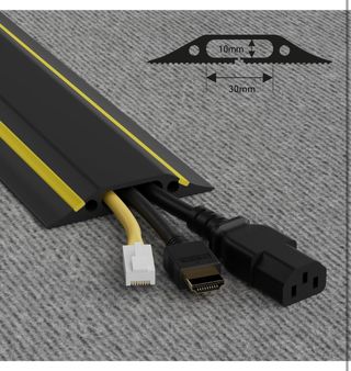 D-Line FC83B Canaleta Suelo Cables 1.8m