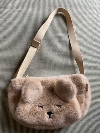 2 Bolsos peluche Zara