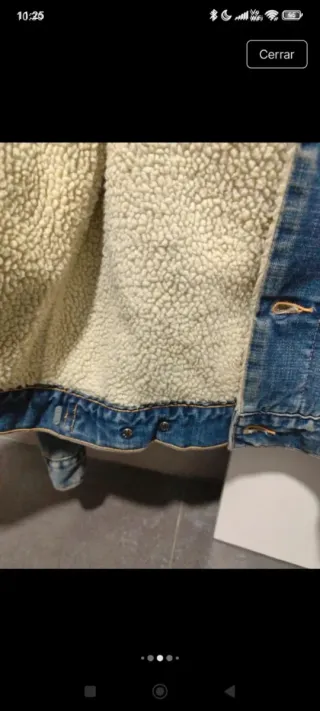 Chaqueta vaquera Pepe Jeans forro borreguito XL