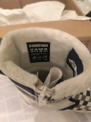 Botas Vans Nieve Niño