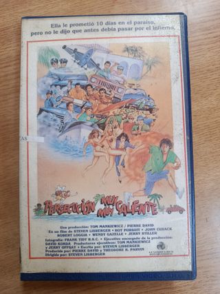 Persecución Muy Muy Caliente VHS