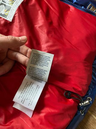 Gilet Moncler x Fragment Design Blu/Rosso