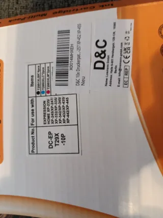 Cartuchos Tinta impresora Epson, XL.