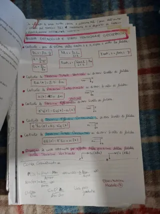 Dispense ed esercizi svolti Geotecnica