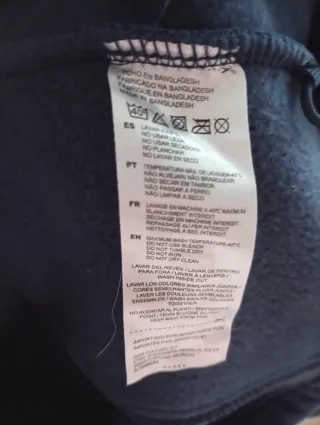 Chaqueta polar Roly azul marino talla XL