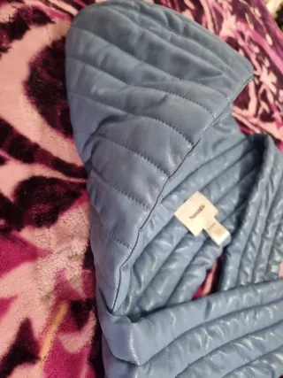 Bufanda Capucha Nanushka Acolchada Azul