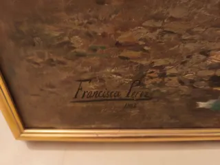 Cuadro Grande Paisaje Río 1888