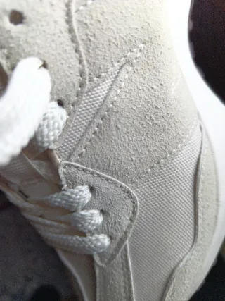 Zapatillas New Balance 327 Beige/Blanco