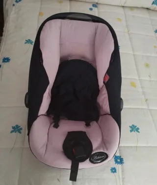 Maxi-Cosi Bebecar Rosa y Negro