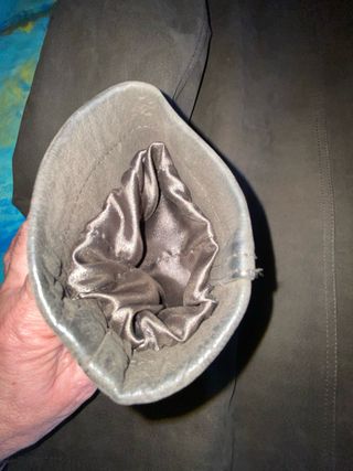 Chaqueta de piel marrón