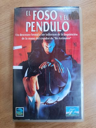 El Foso y el Péndulo VHS Terror Español