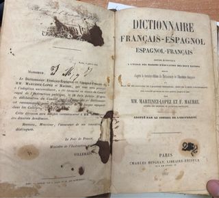 Diccionario francés español