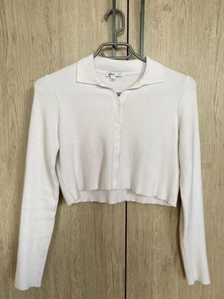 Cárdigan Subdued Blanco