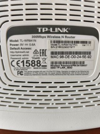 Router TP-Link TL-WR841N 300 Mbps
