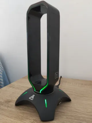 Soporte Auriculares LED RGB