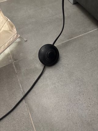 Lámpara de pie moderna papel