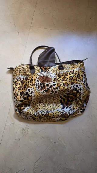 Bolso estampado animal print