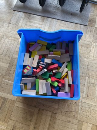 Bloques de construcción de madera