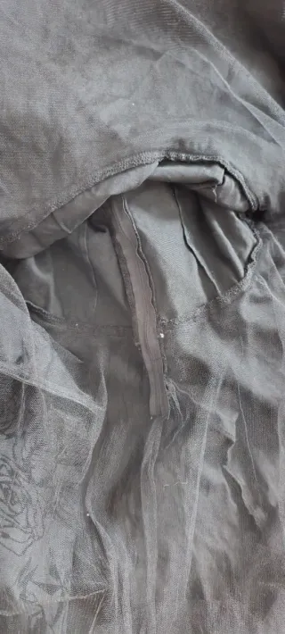 Vestido Pin Up Rock & Roll Negro M - L