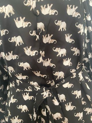 Abitino Pronto Moda fantasia elefanti tg unica