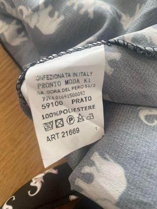 Abitino Pronto Moda fantasia elefanti tg unica