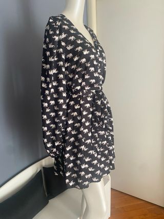 Abitino Pronto Moda fantasia elefanti tg unica