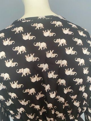 Abitino Pronto Moda fantasia elefanti tg unica